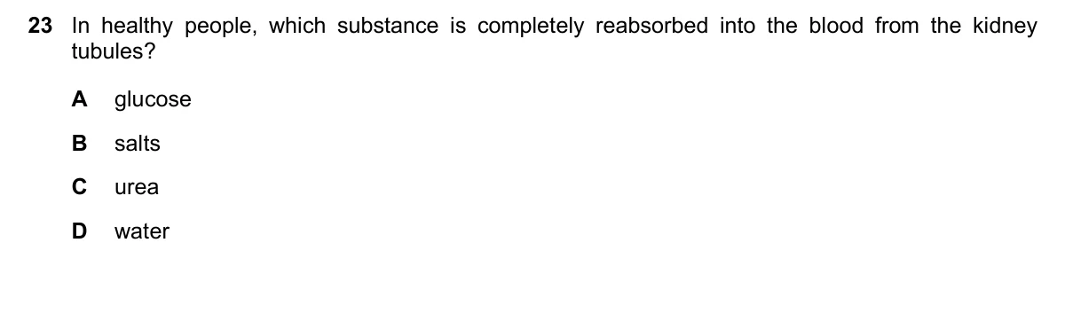 Question 23, June 2020, 0610 Paper 21