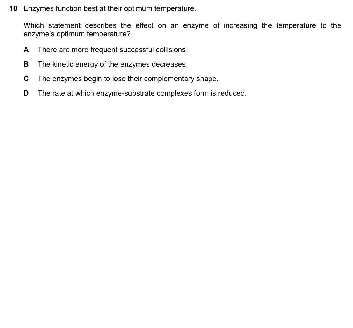 Question 10, June 2020, 0610 Paper 22