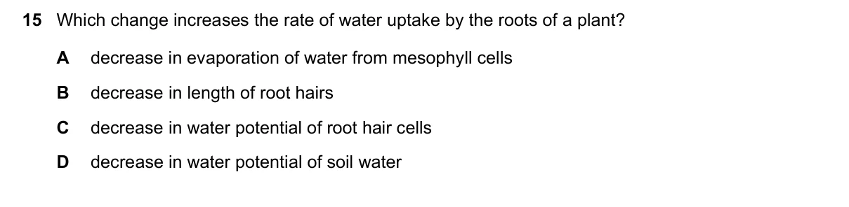 Question 15, June 2020, 0610 Paper 22