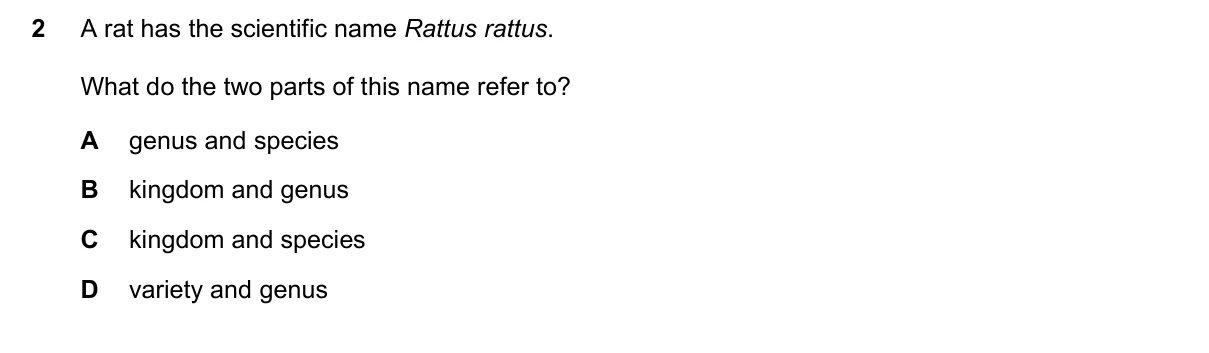 Question 2, June 2020, 0610 Paper 22