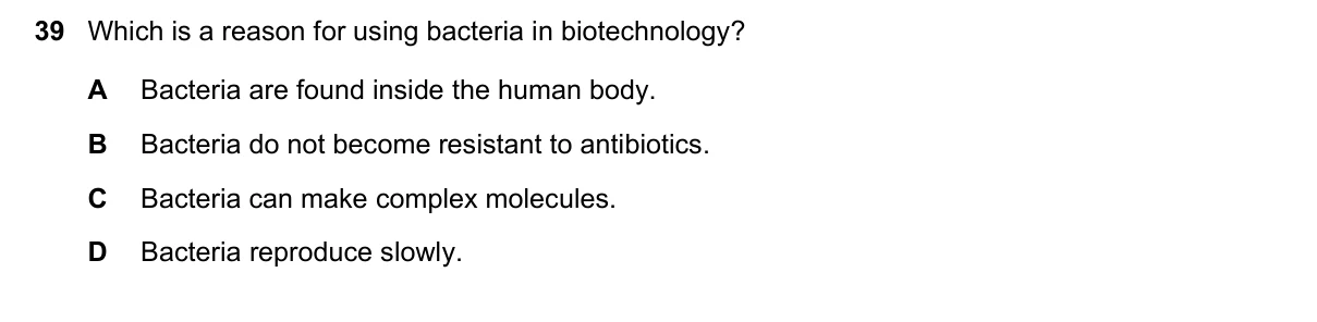 Question 39, June 2020, 0610 Paper 22