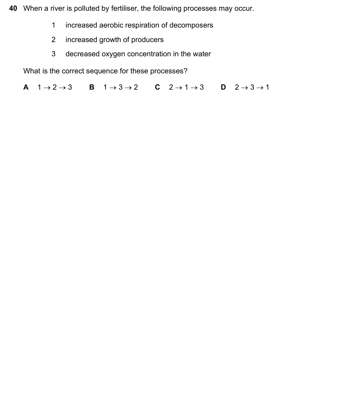 Question 40, June 2020, 0610 Paper 22