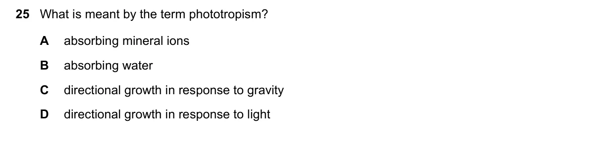 Question 25, June 2020, 0610 Paper 13