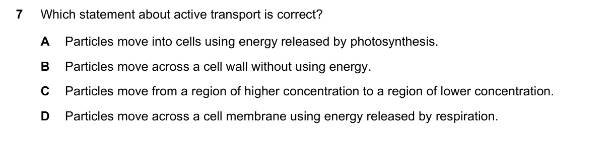 Question 7, June 2020, 0610 Paper 13