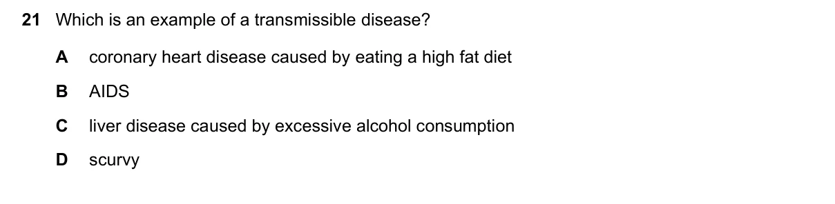 Question 21, November 2020, 0610 Paper 11