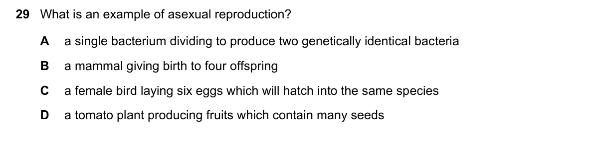 Question 29, November 2020, 0610 Paper 11