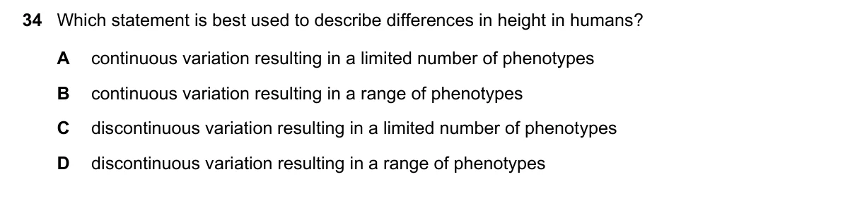Question 34, November 2020, 0610 Paper 11