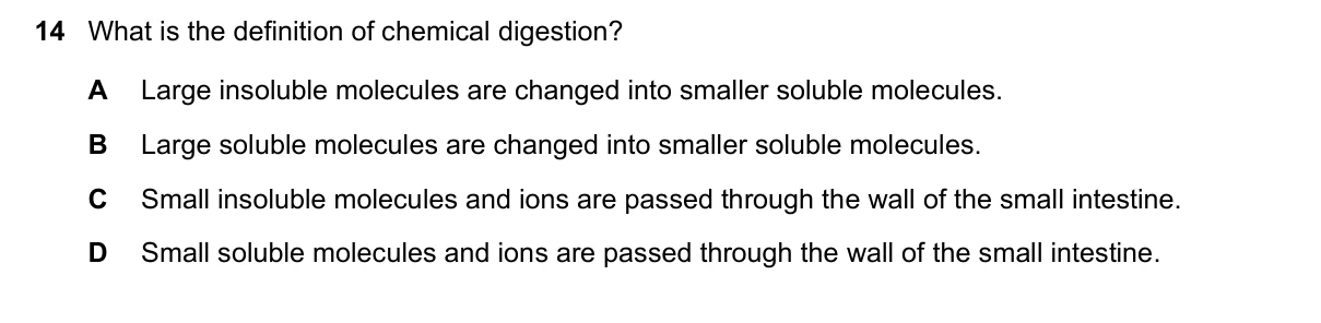 Question 14, November 2020, 0610 Paper 21
