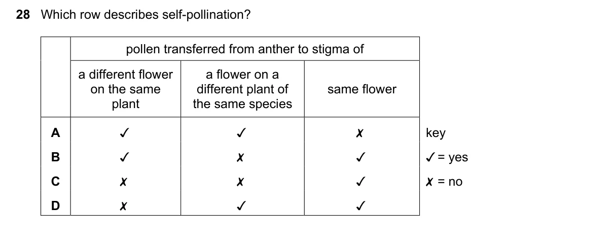 Question 28, November 2020, 0610 Paper 21