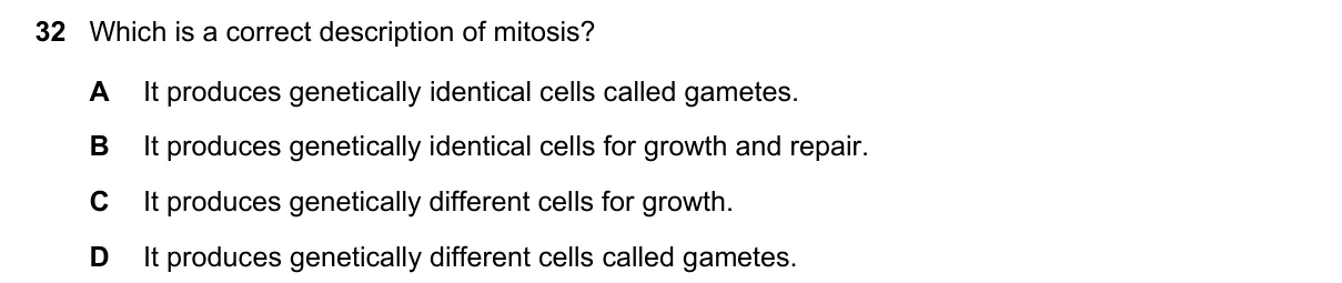 Question 32, November 2020, 0610 Paper 12