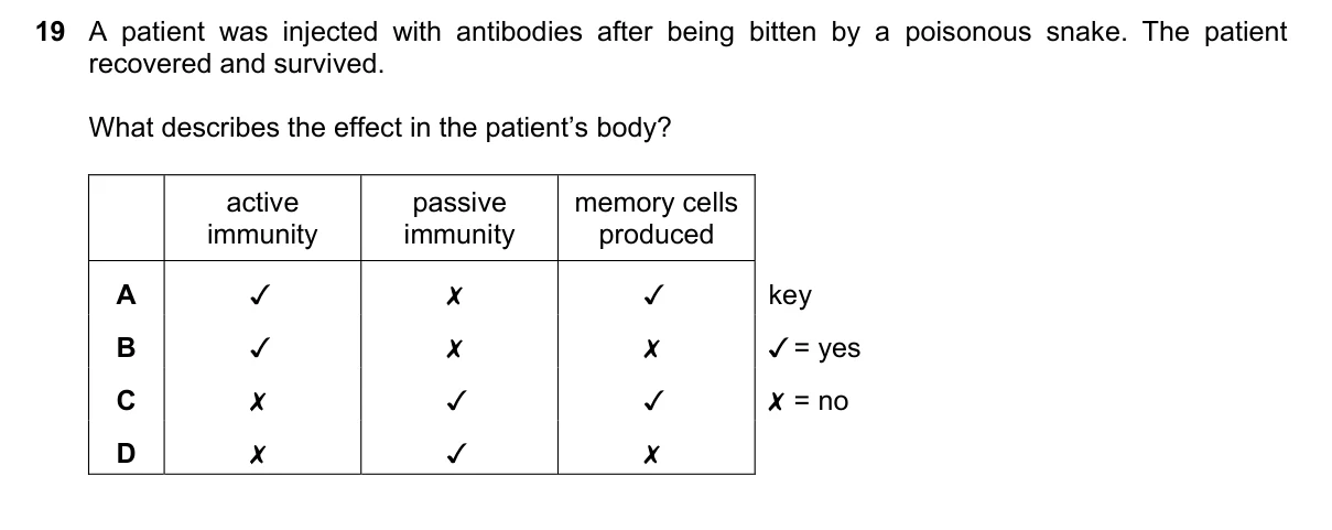 Question 19, November 2020, 0610 Paper 22
