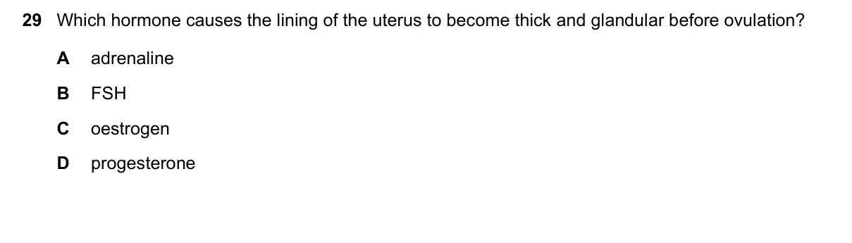 Question 29, November 2020, 0610 Paper 22