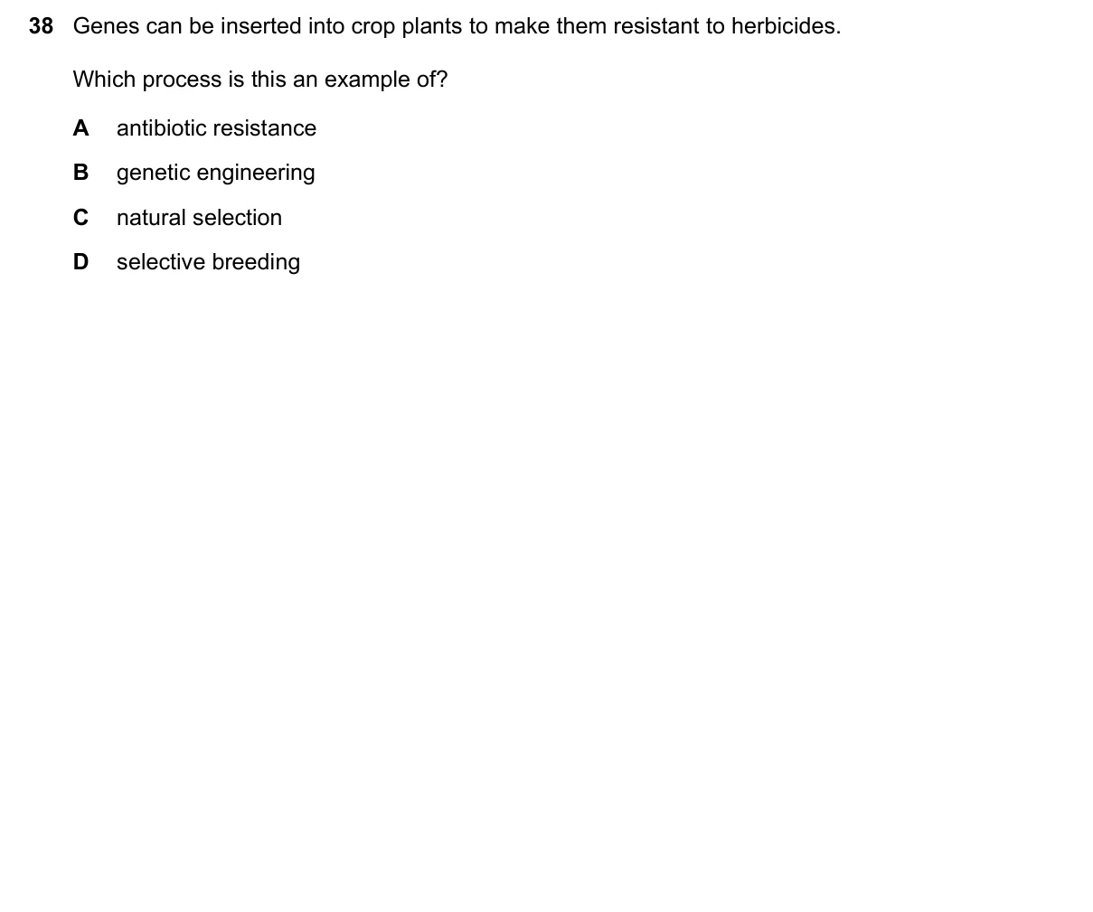 Question 38, November 2020, 0610 Paper 13