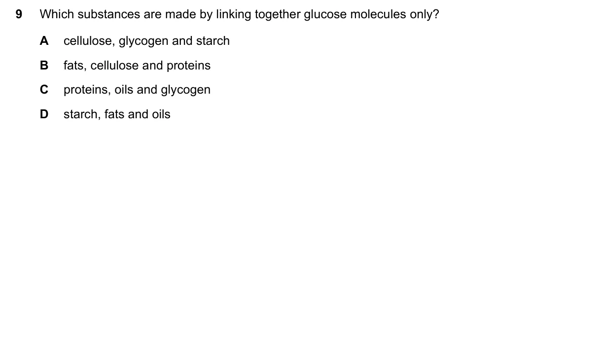 Question 9, November 2020, 0610 Paper 13