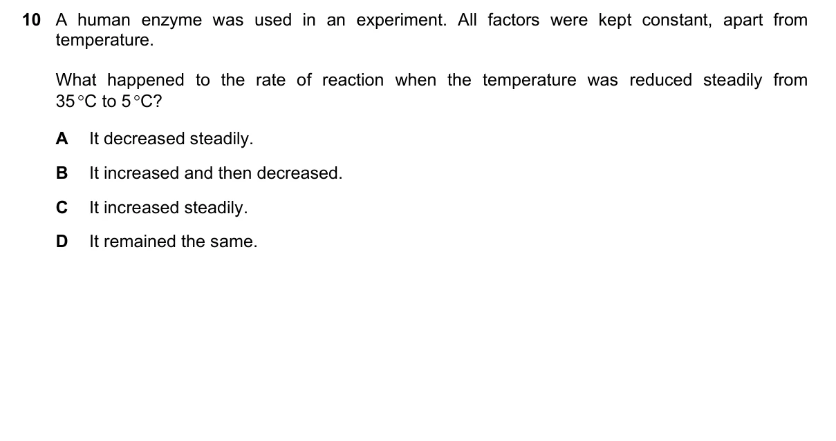 Question 10, March 2021, 0610 Paper 12