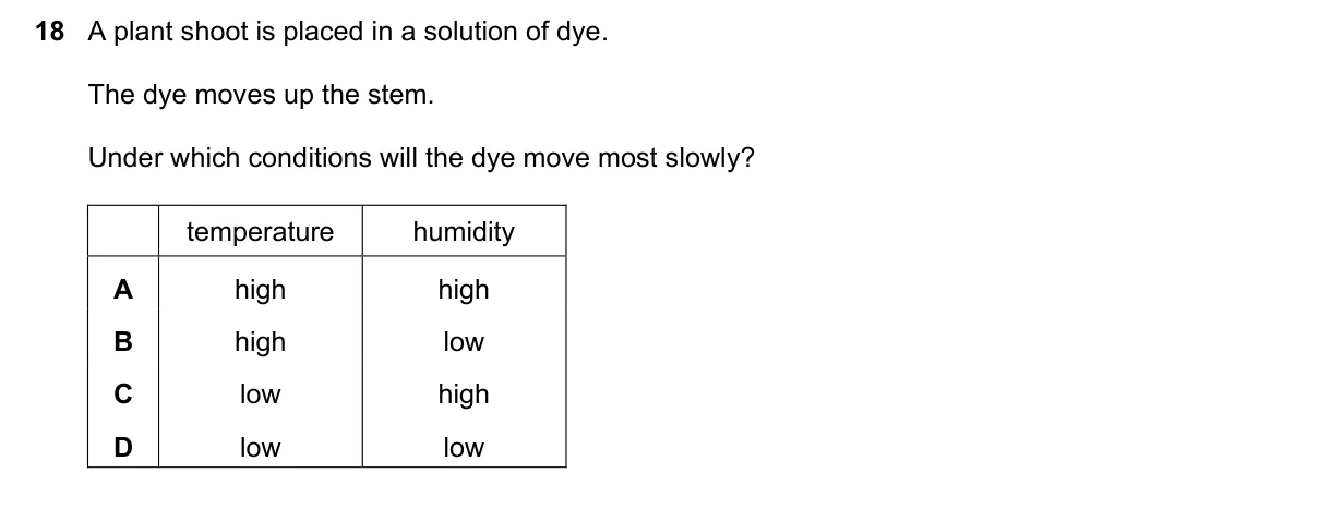 Question 18, June 2021, 0610 Paper 11