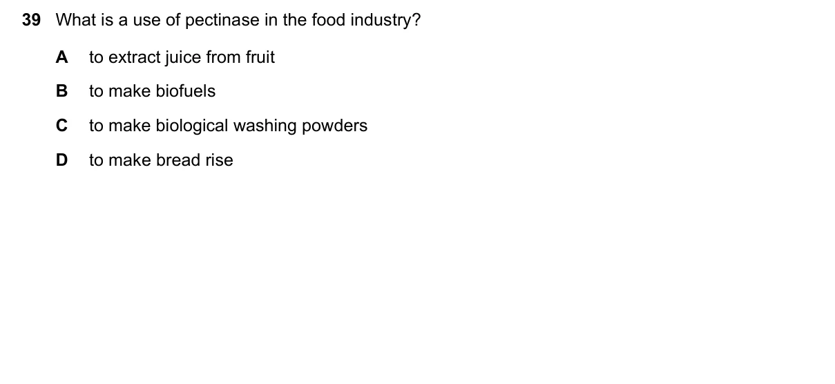 Question 39, June 2021, 0610 Paper 11