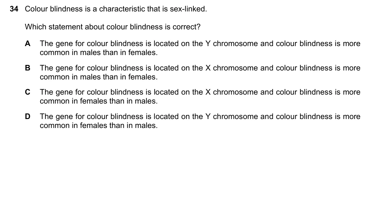 Question 34, June 2021, 0610 Paper 21