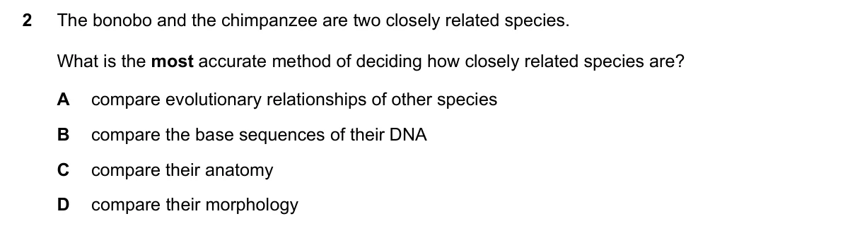 Question 2, June 2021, 0610 Paper 22