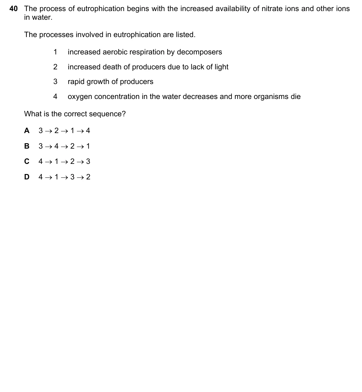 Question 40, June 2021, 0610 Paper 22