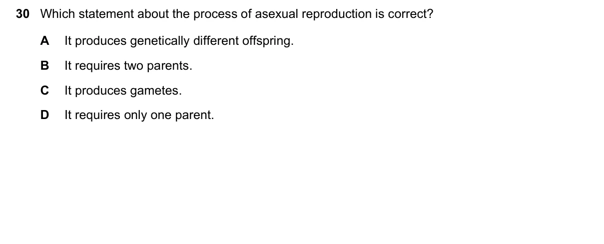 Question 30, June 2021, 0610 Paper 13