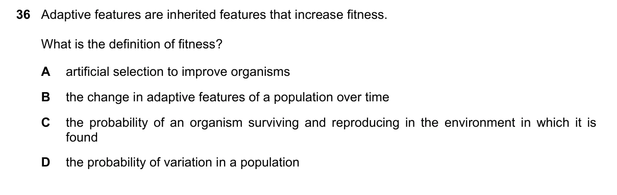 Question 36, June 2021, 0610 Paper 23