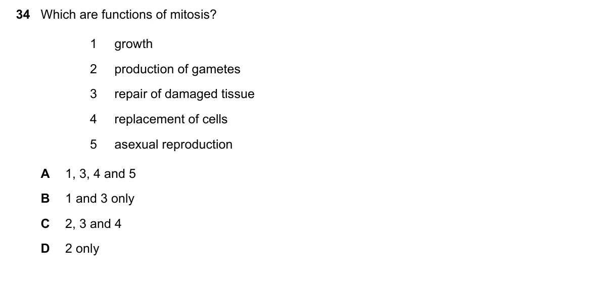 Question 34, November 2021, 0610 Paper 11