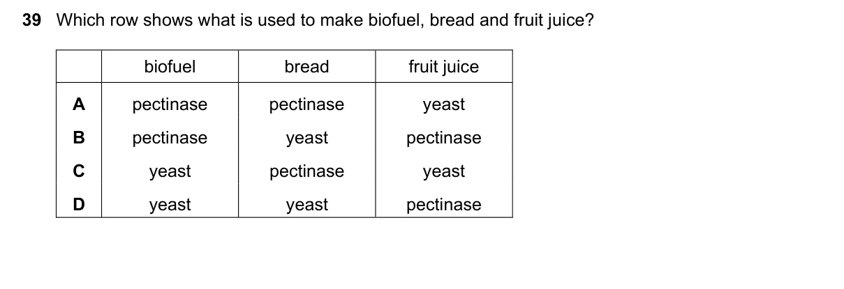 Question 39, November 2021, 0610 Paper 11