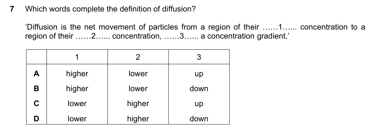 Question 7, November 2021, 0610 Paper 11