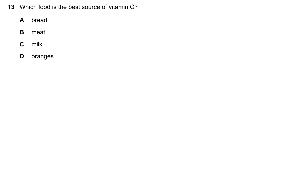 Question 13, November 2021, 0610 Paper 21