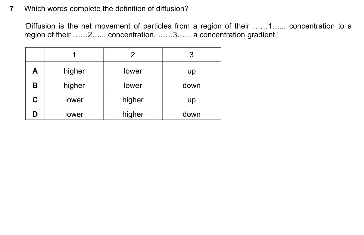 Question 7, November 2021, 0610 Paper 21