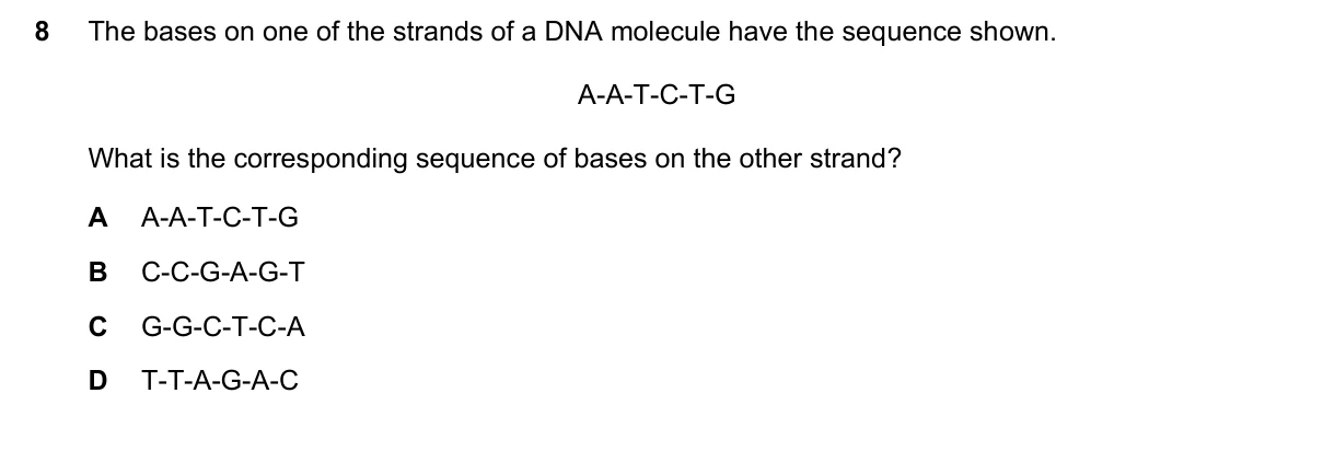 Question 8, November 2021, 0610 Paper 21