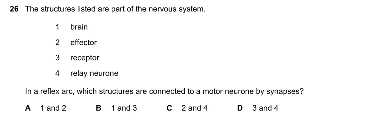 Question 26, November 2021, 0610 Paper 12