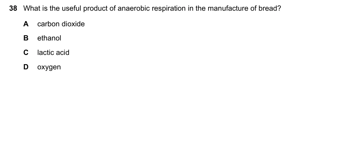 Question 38, November 2021, 0610 Paper 22