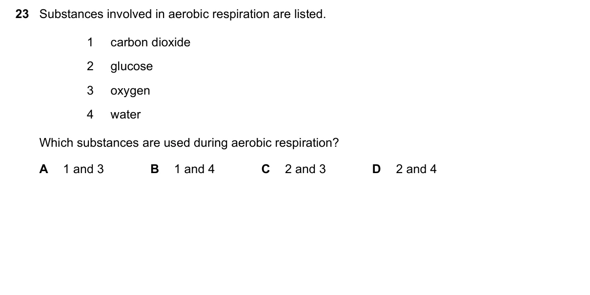Question 23, June 2022, 0610 Paper 11