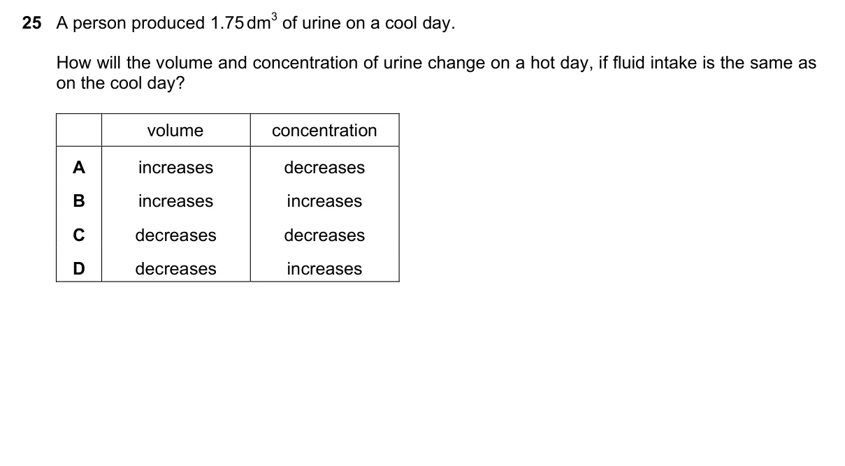 Question 25, June 2022, 0610 Paper 11