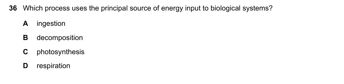 Question 36, June 2022, 0610 Paper 11