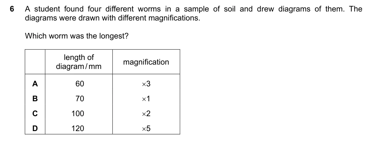 Question 6, June 2022, 0610 Paper 11