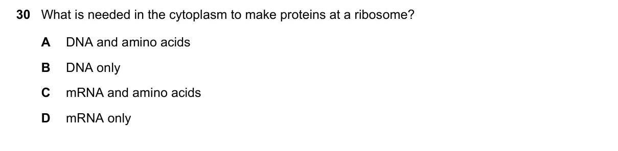 Question 30, June 2022, 0610 Paper 21