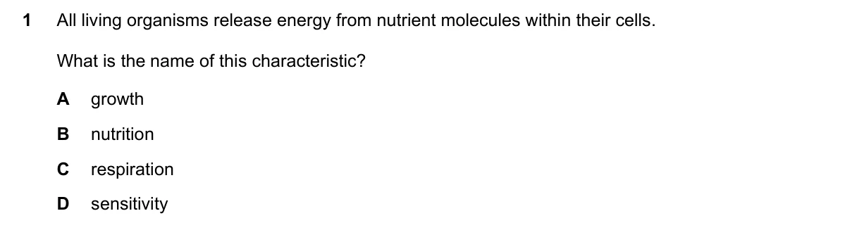 Question 1, June 2022, 0610 Paper 22