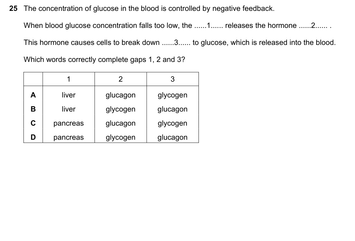 Question 25, June 2022, 0610 Paper 22