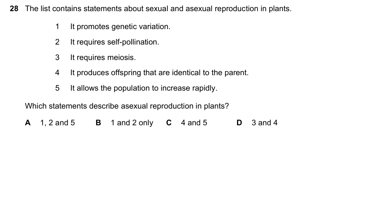 Question 28, June 2022, 0610 Paper 22