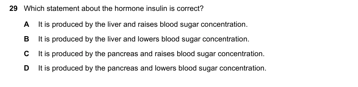 Question 29, June 2022, 0610 Paper 13