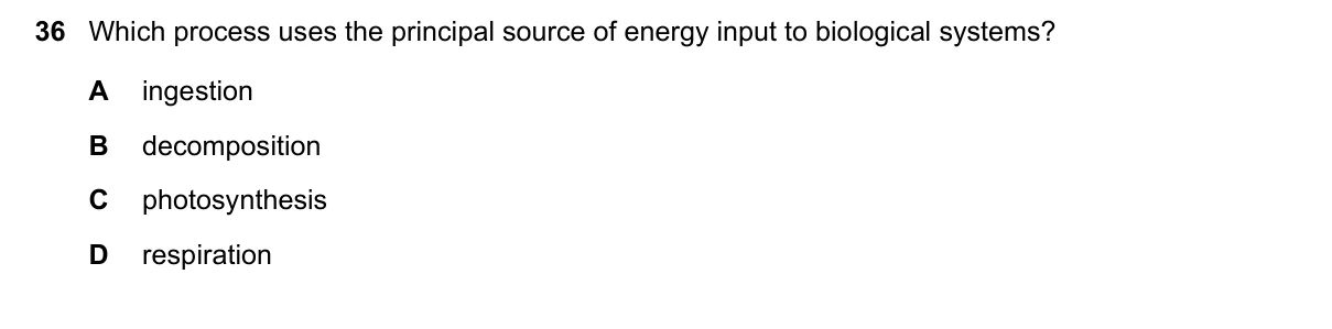 Question 36, June 2022, 0610 Paper 13