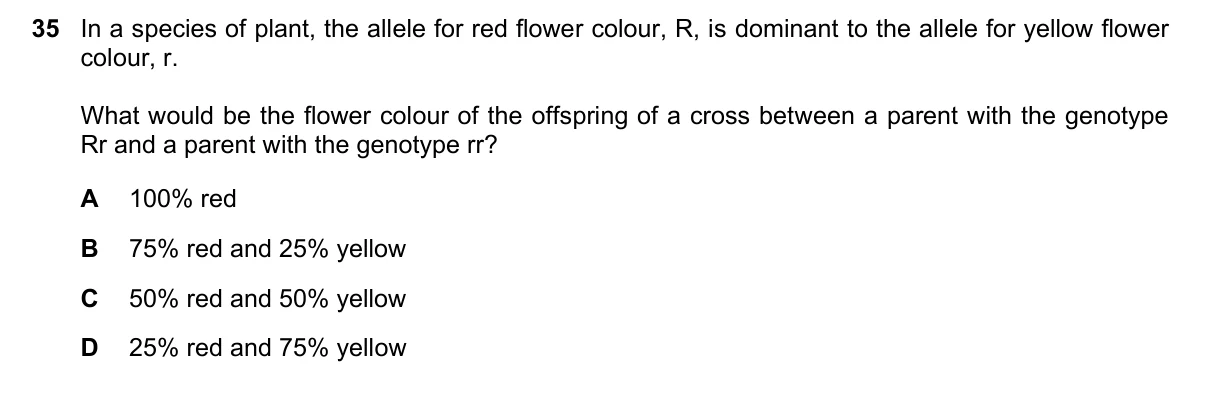 Question 35, November 2022, 0610 Paper 11