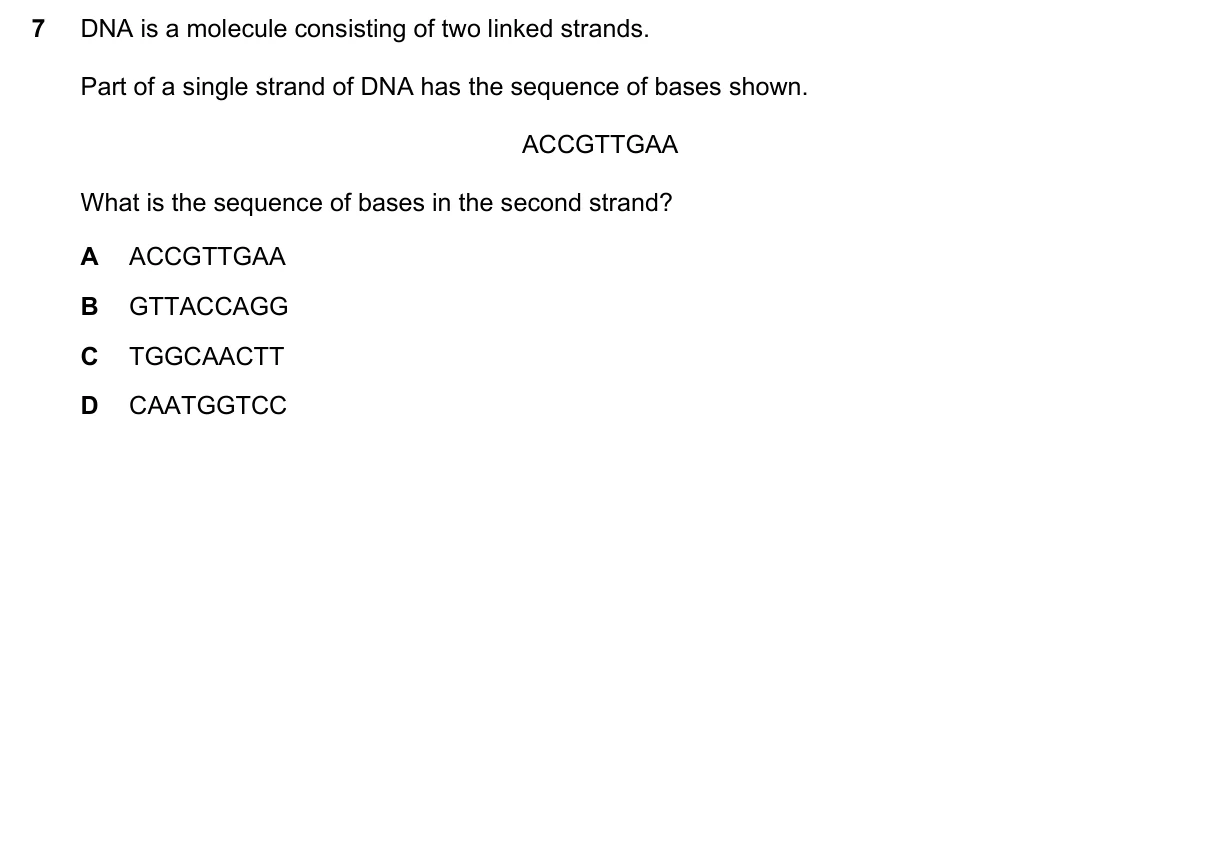 Question 7, November 2022, 0610 Paper 22
