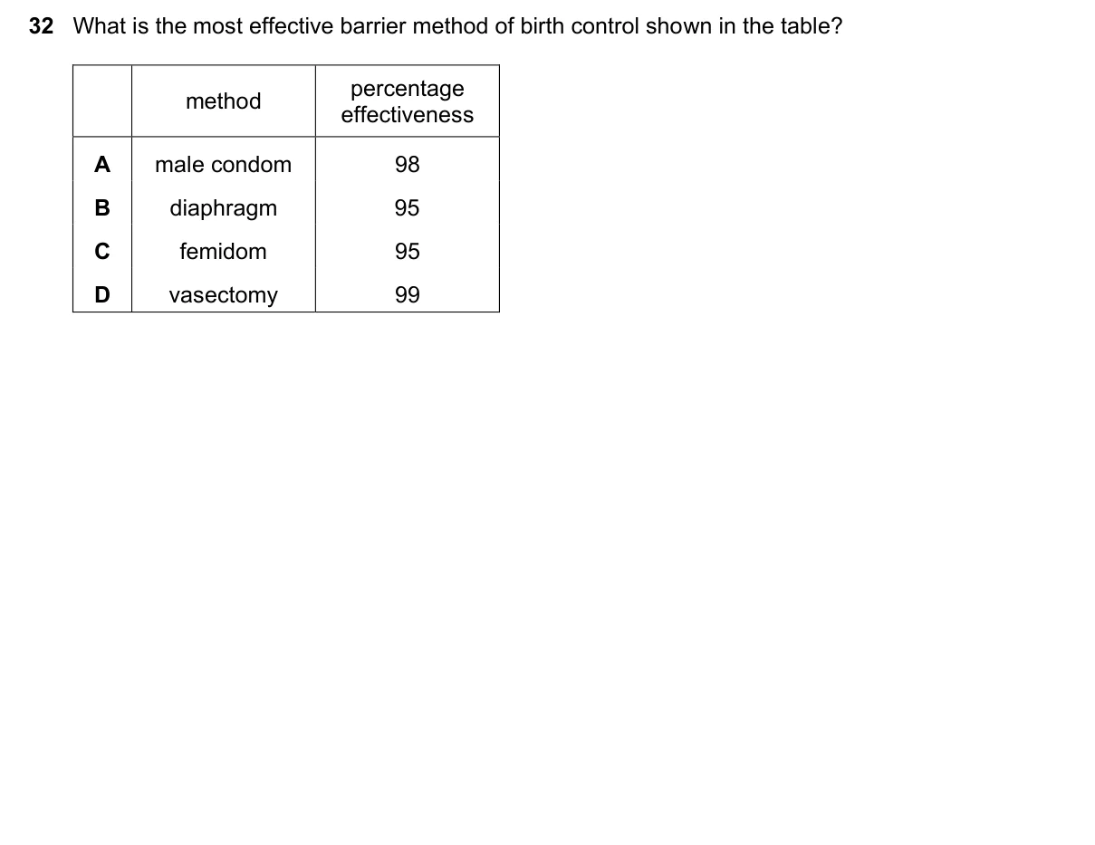 Question 32, November 2022, 0610 Paper 13