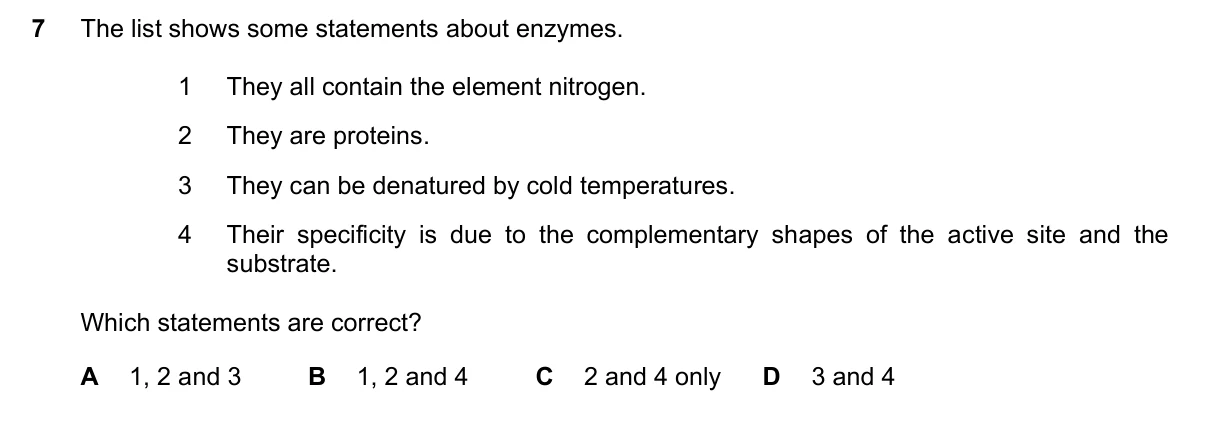 Question 7, November 2022, 0610 Paper 23