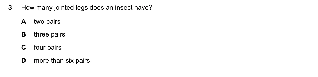Question 3, March 2023, 0610 Paper 12