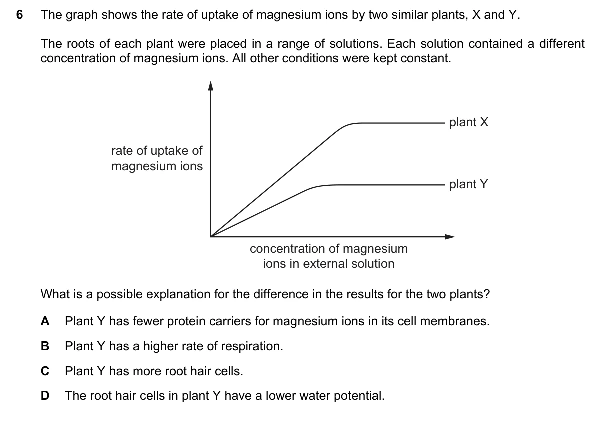 Question 6, March 2023, 0610 Paper 22